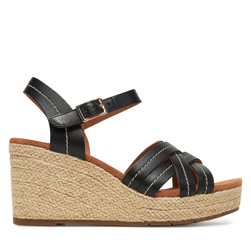 Εσπαντρίγιες Clarks Sabina Strap 26181462 Μαύρο