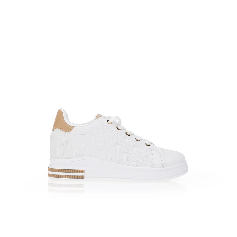 Sneakers με ανάγλυφο σχέδιο ΜΠΕΖ