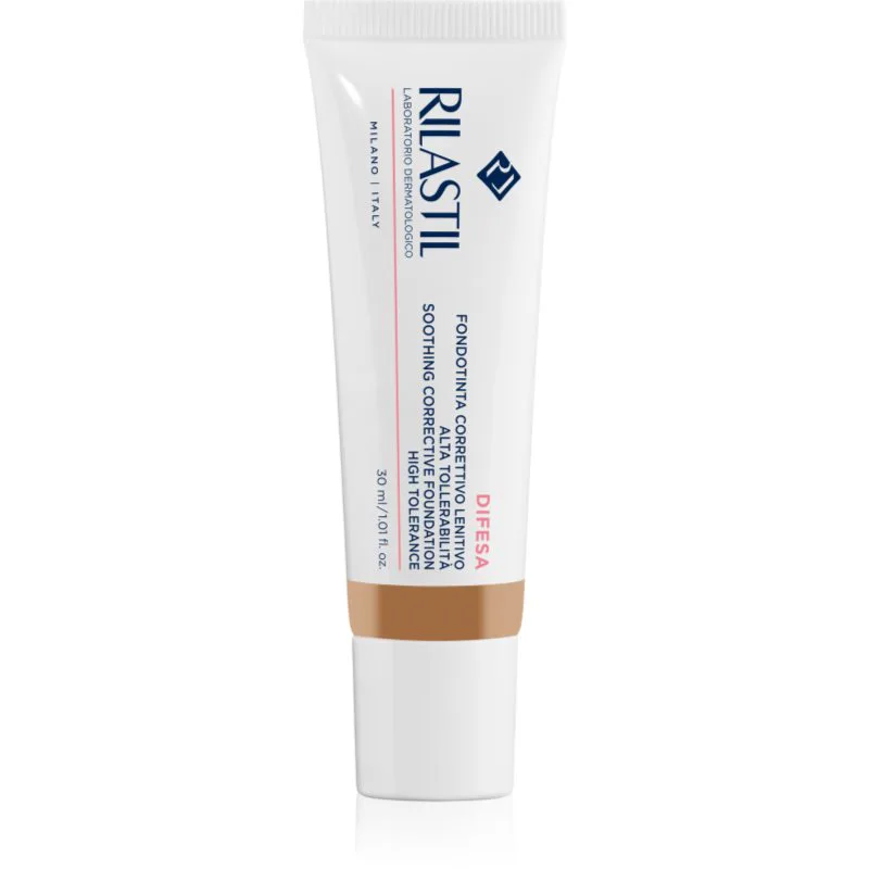 Rilastil Difesa Make Up Soothing Foundation καταπραϋντικό μεικ απ για ευαίσθητη επιδερμίδα απόχρωση 03 30 ml