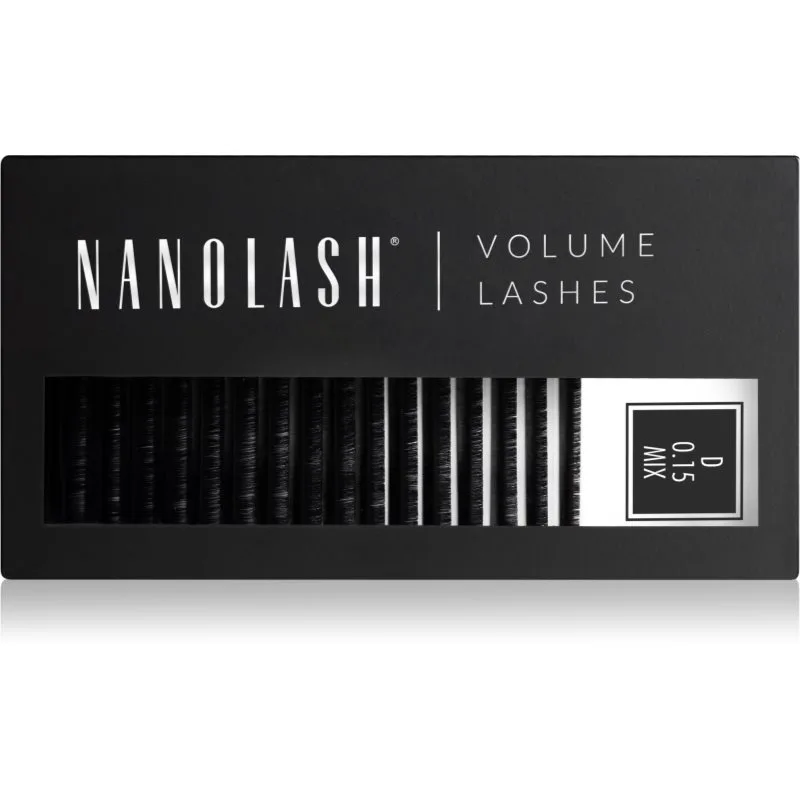 Nanolash Volume Lashes τεχνητές βλεφαρίδες 0.15 D 6-13mm 1 τμχ