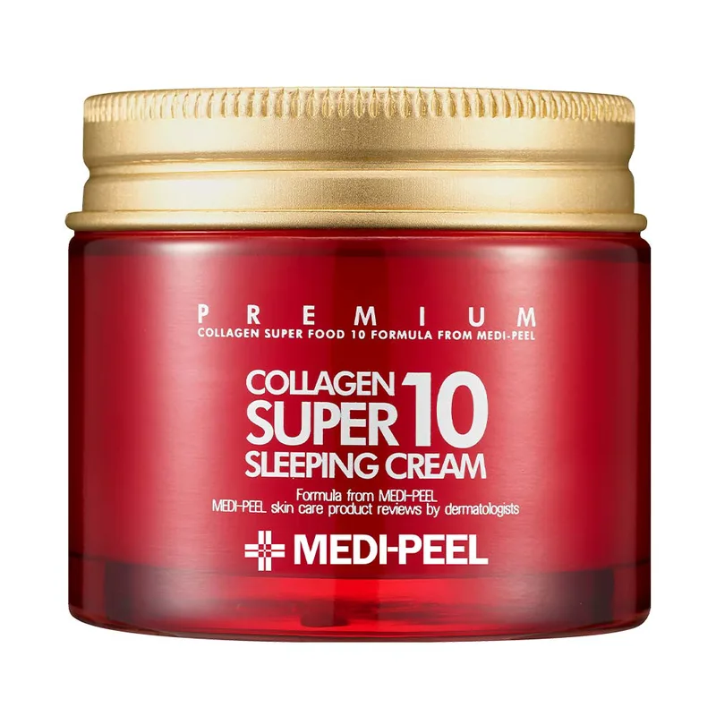 MEDI-PEEL Collagen Super10 Sleeping Cream – Αντιγηραντική κρέμα νυκτός για σύσφιξη 70ml