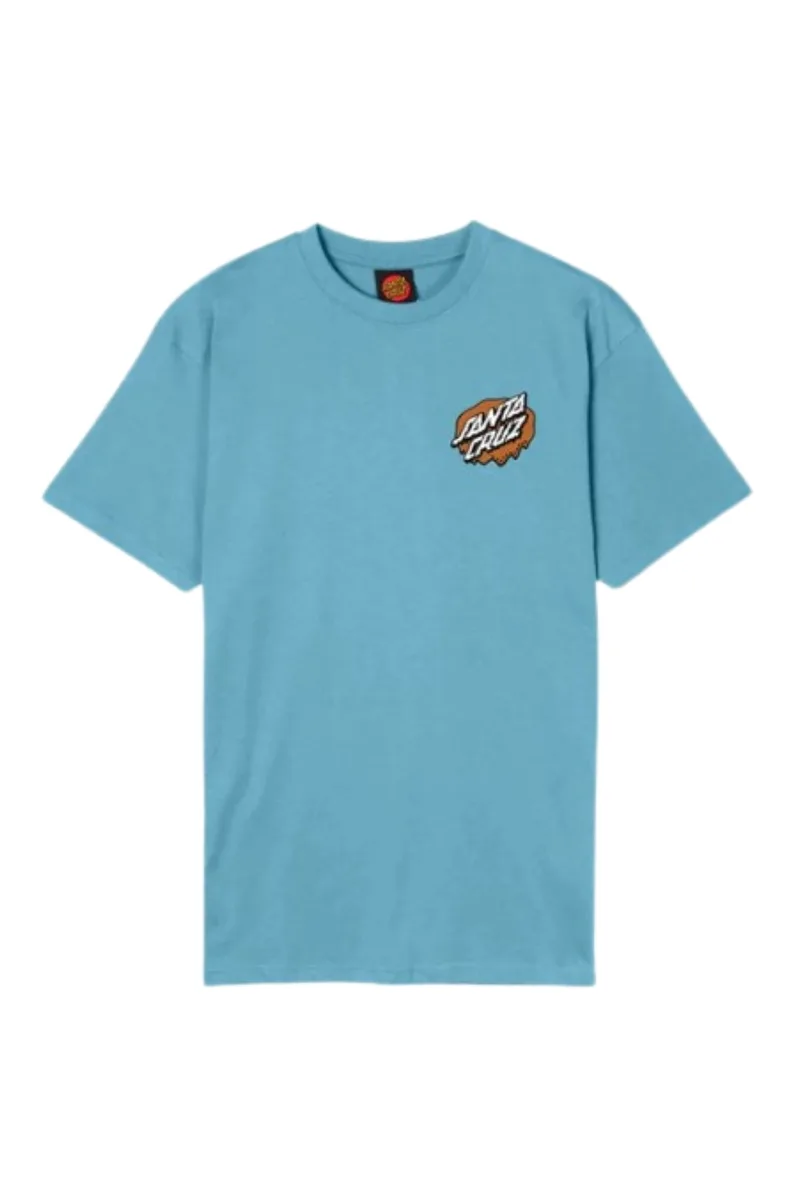 SANTA CRUZ T-Shirts Slime Scream T-Shirt - BLUE-SCA-TEE-12771