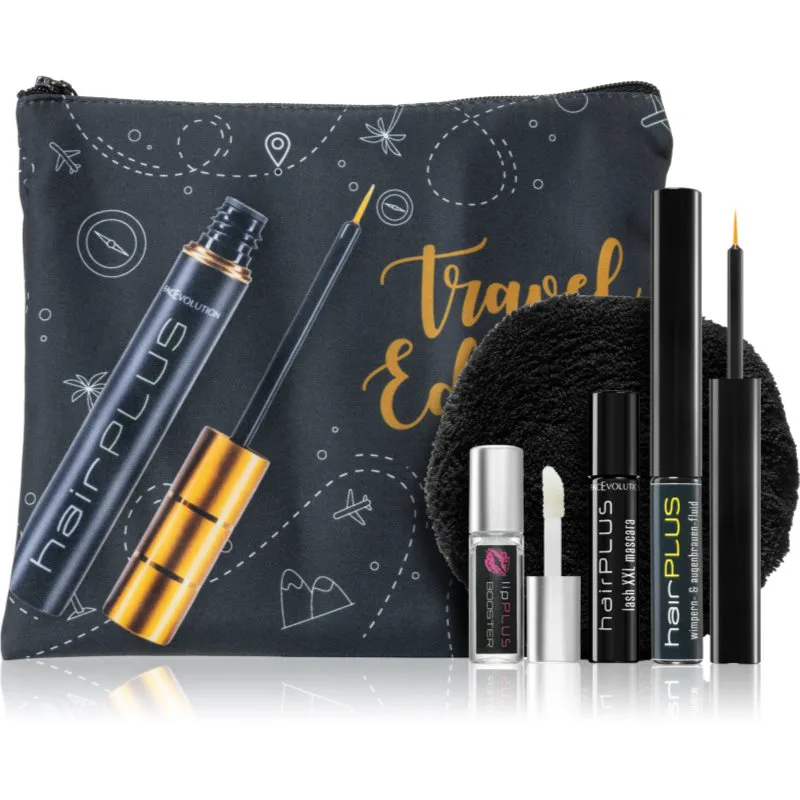 FacEvolution Hairplus Travel Edition σετ ταξιδιού για μακρύτερες και με όγκο βλεφαρίδες 0 τμχ