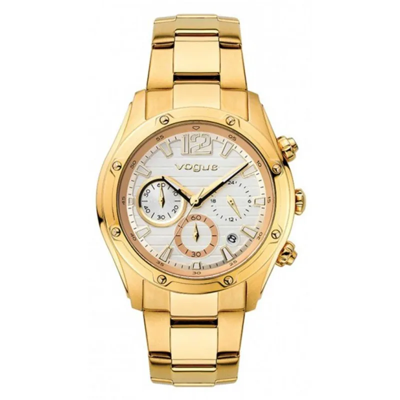 Ρολόι Γυναικείο Roze Χρυσό Bracelet Stainless Steel Vogue 2020811852