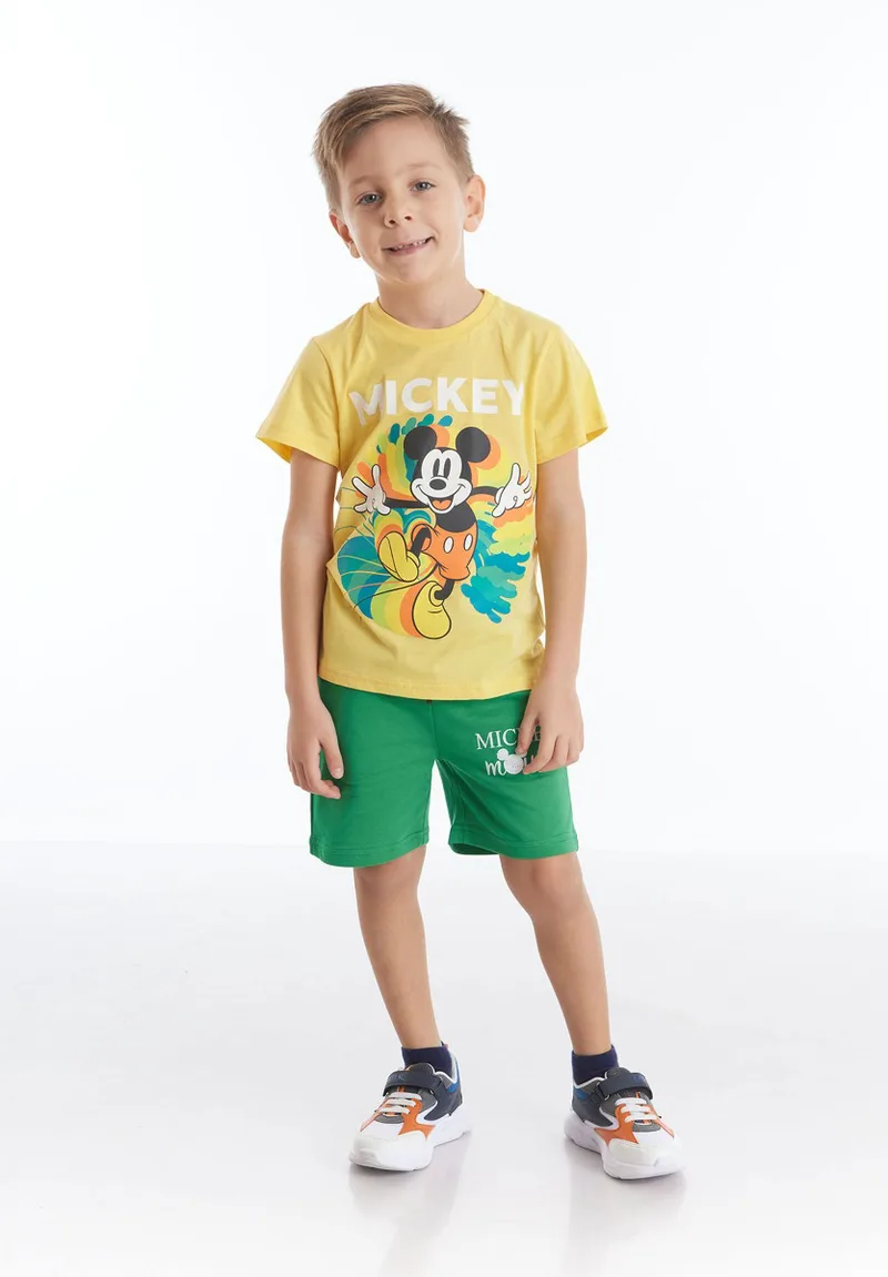 Disney Σετ μπλούζα με σορτς Mickey Mouse Colors MC19454