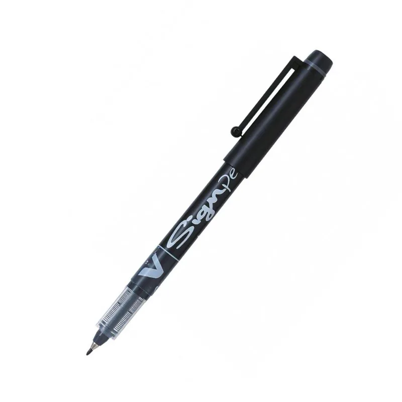 ΣΤΥΛΟ PILOT V-SIGNPEN SW-VSPB 0.6mm ΜΑΥΡΟ
