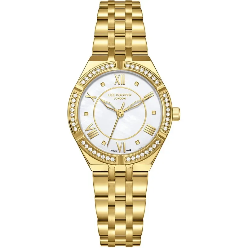 Γυναικείο ρολόι Lee Cooper Χρυσό Metallic Bracelet LC08132.120 LC08132.120