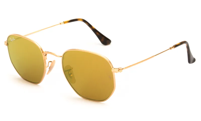 RAY BAN ΓΥΑΛΙΑ ΗΛΙΟΥ RAY BAN HEXAGONAL 3548N 001/93 5121 3548N Χρυσό