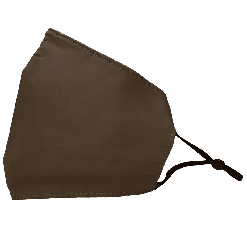 Classic C Mask Υφασμάτινη Ρυθμιζόμενη Μάσκα Πολλαπλών Χρήσεων 1 Τεμάχιο - Καφέ