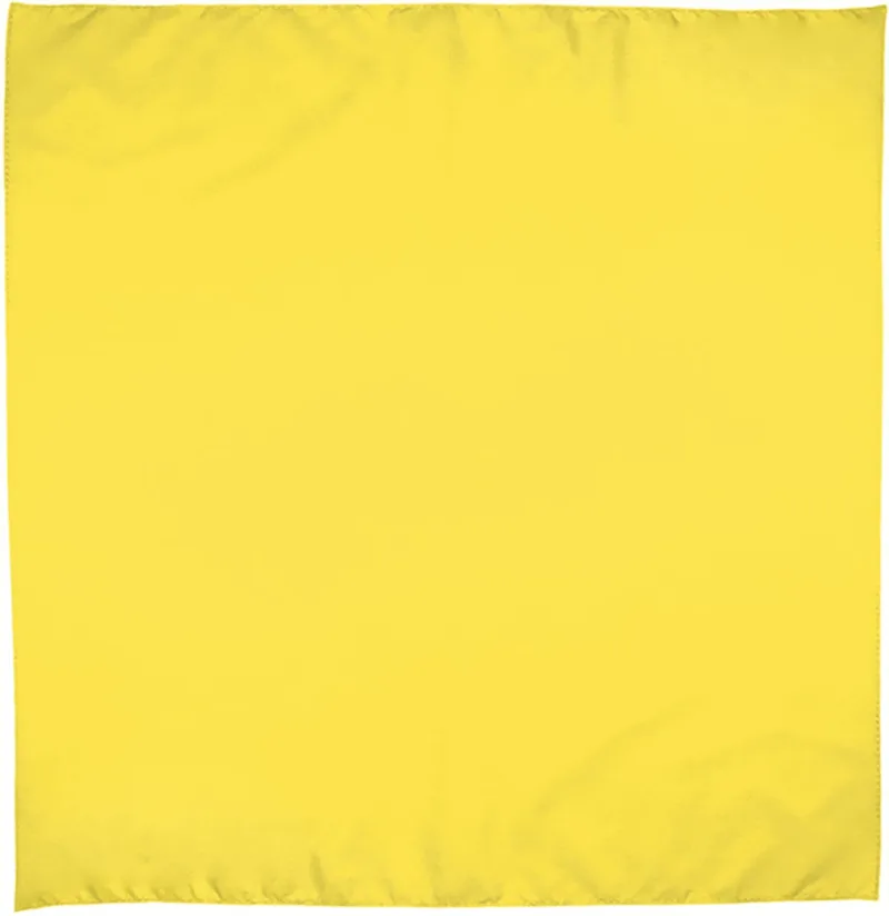 Τετράγωνο κασκόλ BANDANA Valento PNVABANAM Lemon Yellow