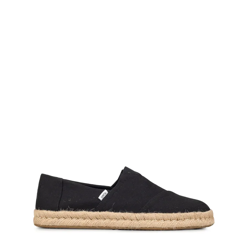 Εσπαντρίγιες ανδρικές Toms Μαύρο 10019875 Alpargata Rope 2.0 262