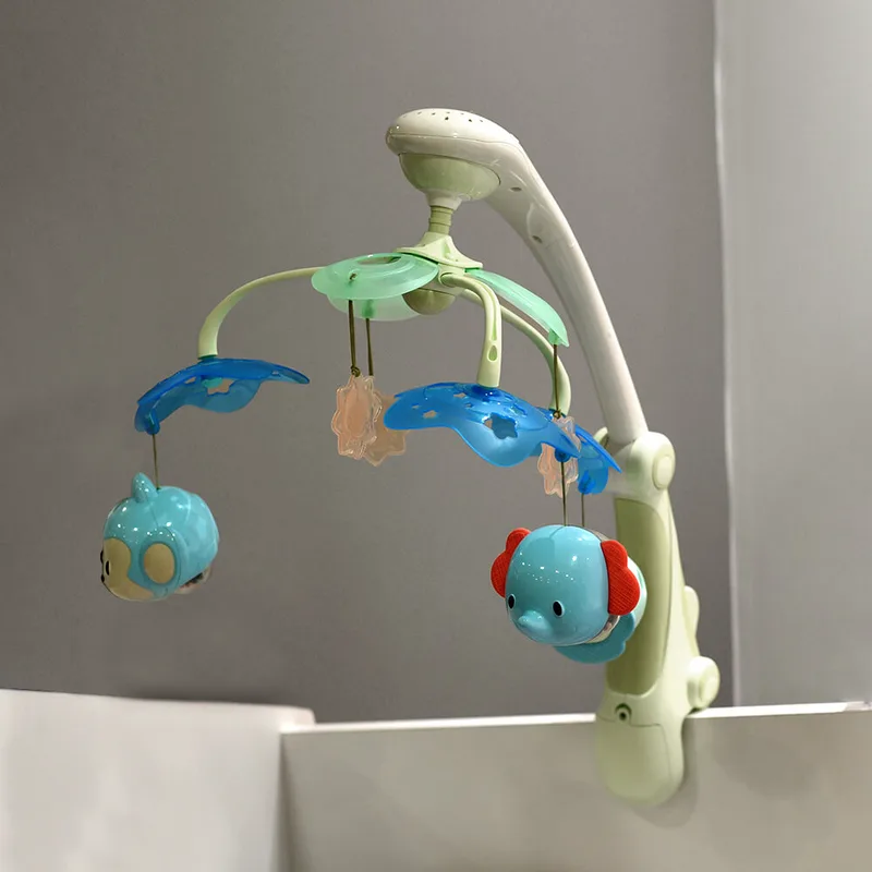 Μουσικό Μόμπιλε Με Προτζέκτορα Bebe Stars Green 853-181