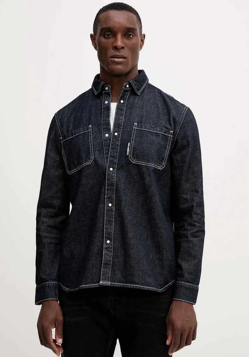 Karl Lagerfeld Πουκάμισο Denim - 605903 554864 606 Blue
