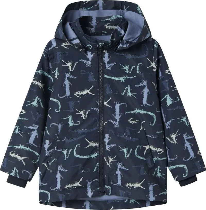 ΜΠΟΥΦΑΝ NAME IT 13238162 NMMMAX LI JACKET CROCO ΜΠΛΕ ΣΚΟΥΡΟ (122 CM)-(7 ΕΤΩΝ)