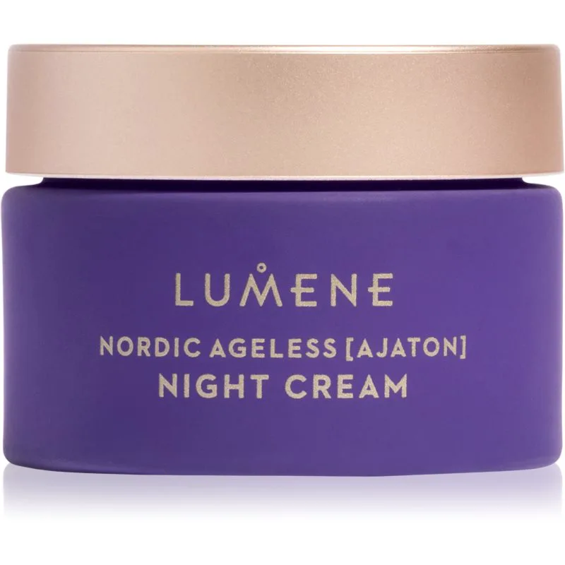 Lumene Nordic Ageless [AJATON] Radiant Youth συσφικτική νυχτερινή κρέμα κατά των ρυτίδων 50 ml