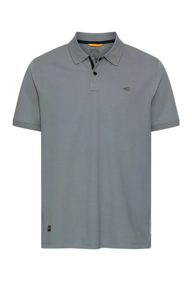 ΑΝΔΡΙΚΗ POLO ΜΠΛΟΥΖΑ CAMEL ACTIVE ΚΟΝΤΟΜΑΝΙΚΗ ΠΙΚΕ ΓΚΡΙ