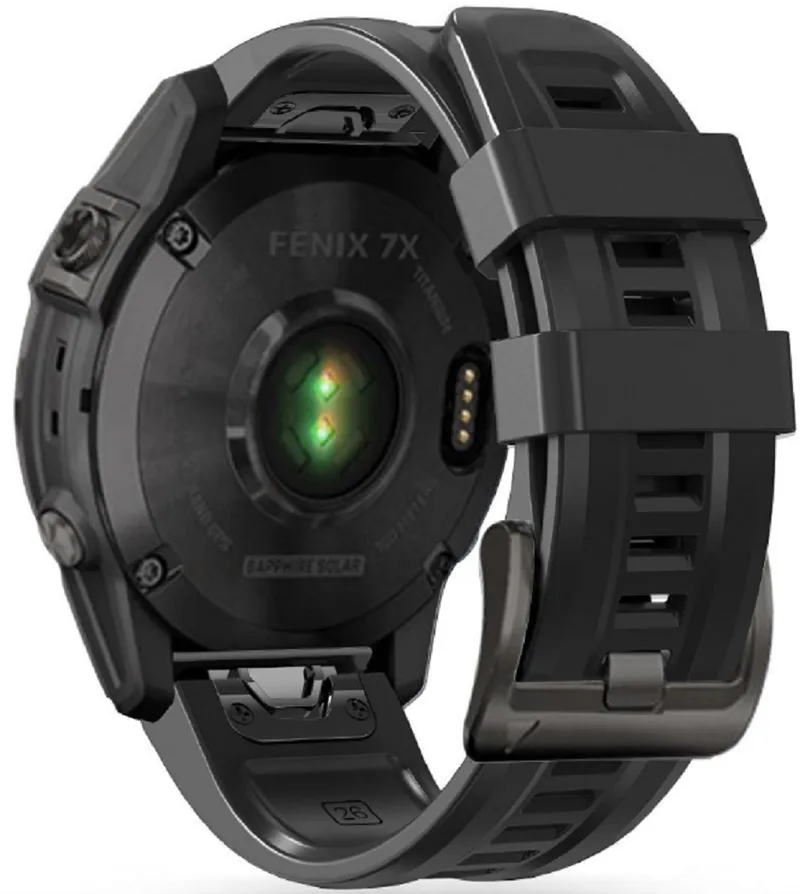 Tech-Protect Λουράκι Σιλικόνης Iconband Garmin Fenix 5/6/6 Pro/7/8/E (47mm) - Black (9589046921469)