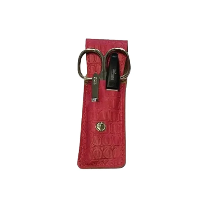 Dukas PL892 Pink 3-Piece Travel Manicure Set