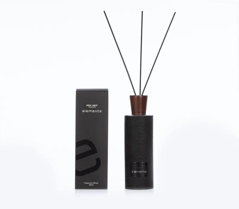 Αρωματικό Χώρου Με Στικς Nef-Nef Elements 25 Black 400ml