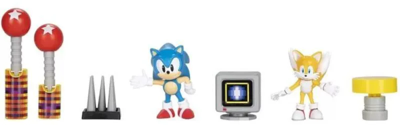 Jakks Pacific Sonic Φιγούρα 2.5" Diorama Set (409254-RF1)