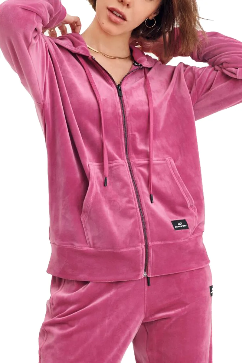 Ζακέτα DKNY Sport Βελούδινη DP1J9047-PDM Γυναικείο