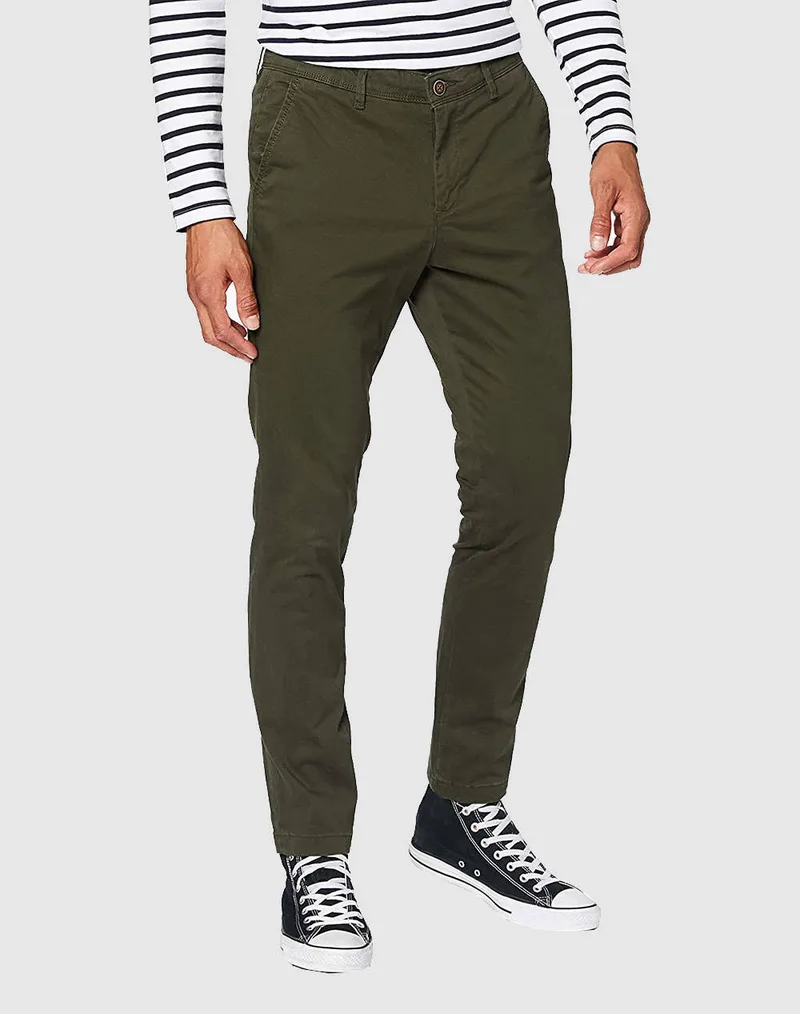 JACK & JONES ΠΑΝΤΕΛΟΝΙ JJIMARCO JJBOWIE SA NOOS 12175972-FOREST NIGHT MediumForestGreen