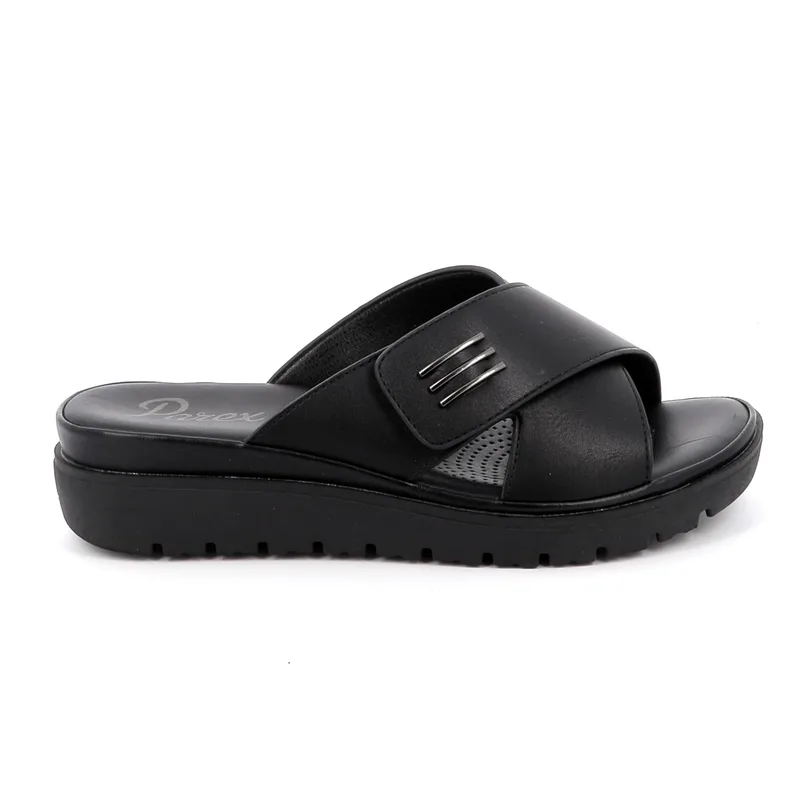Γυναικεία Comfort Παντόφλα Parex Χρώματος Μαύρο 10131000.B