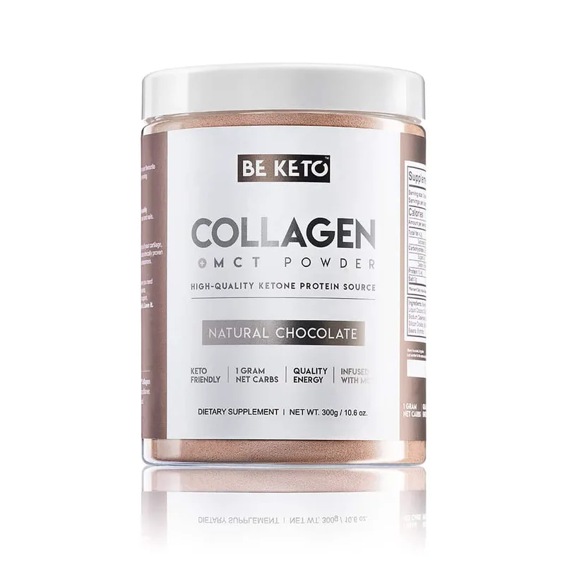 Beketo Κέτο Υδρολυμμένο Κολλαγόνο Σοκολάτα MCT (300g)