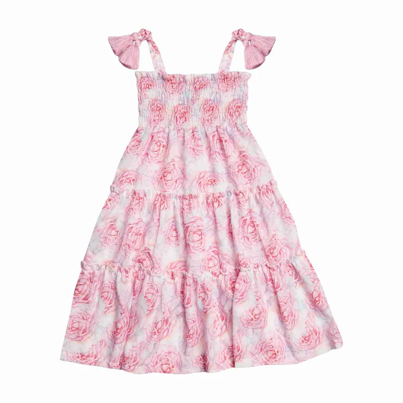 GIRL'S DRESS ROSE