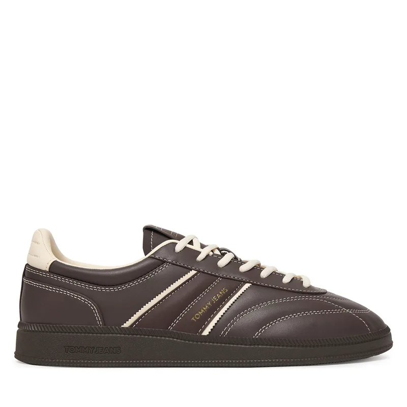 Αθλητικά Tommy Jeans The Greenwich Edge Stitching EM0EM01708 Καφέ