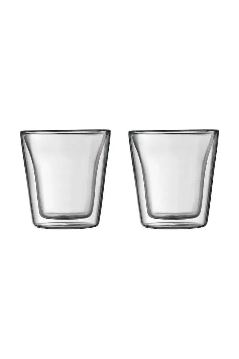 Bodum σετ ποτηριών από βοριοπυριτικό γυαλί Bodum Canteen 0,1