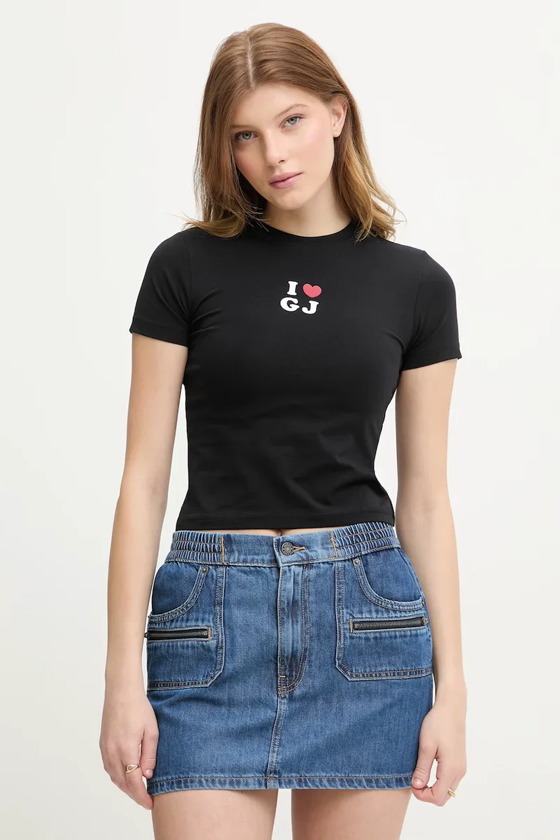 Guess Jeans t-shirt γυναικείο με βαμβάκι