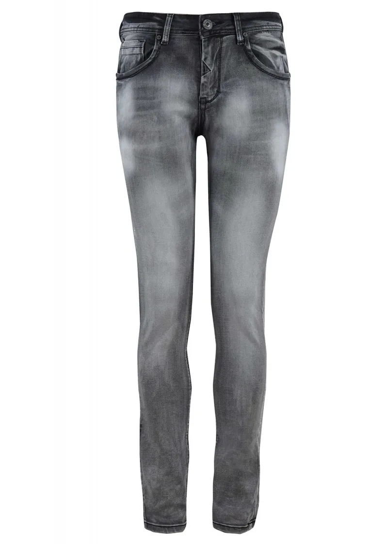 Παντελόνι ανδρικό jean ξεβάματα. Denim collection ΓΚΡΙ