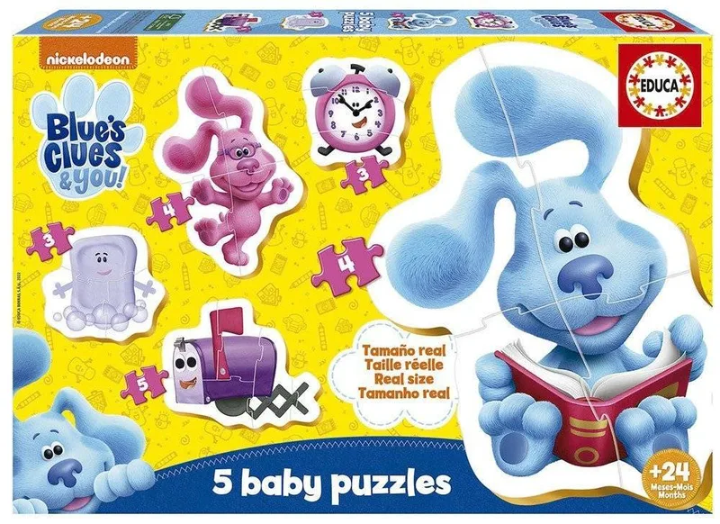 EDUCA PUZZLE BLUE'S CLUES 3-4-5 TMX