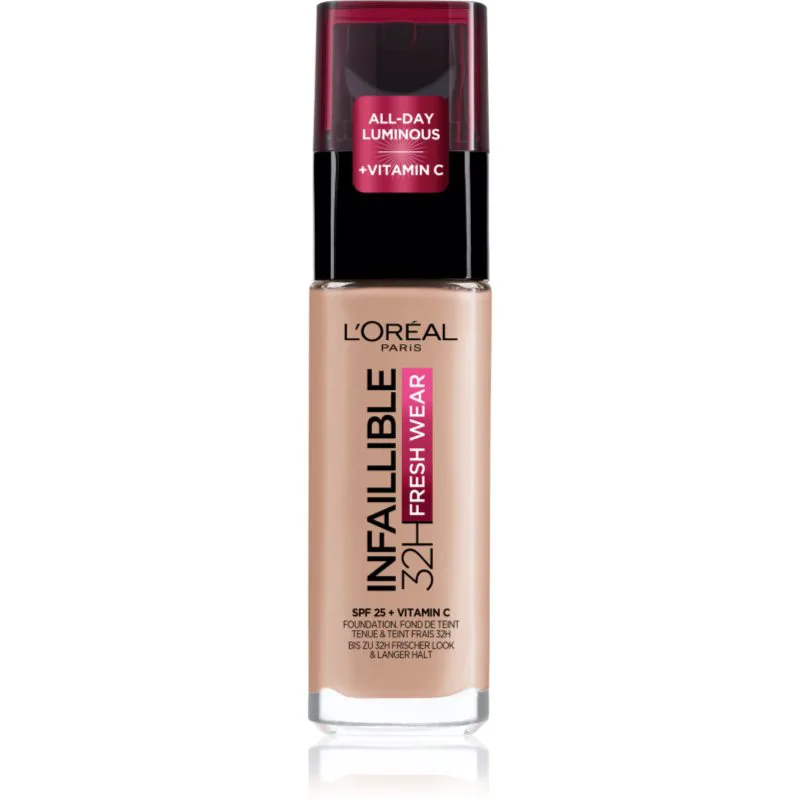 L’Oréal Paris Infaillible 32H Fresh Wear μακράς διαρκείας ρευστό μεικ απ απόχρωση 020 NEUTRAL NEUTRE 30 ml