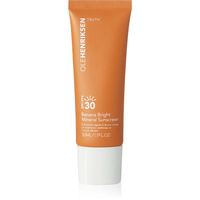 OLEHENRIKSEN Truth Banana Bright Mineral Sunscreen SPF 30 αντηλιακή κρέμα προσώπου με βιταμίνη C SPF 30 50 ml