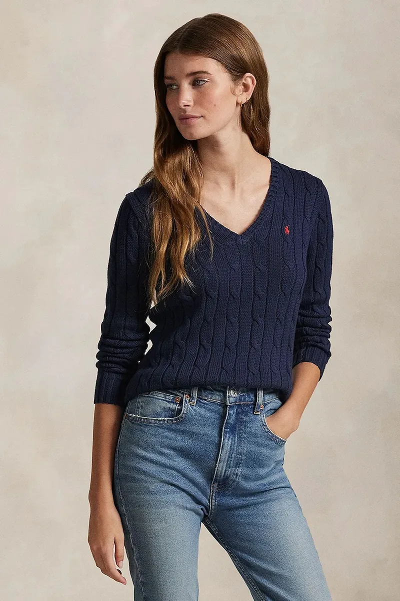 Polo Ralph Lauren πουλόβερ γυναικείο βαμβακερό