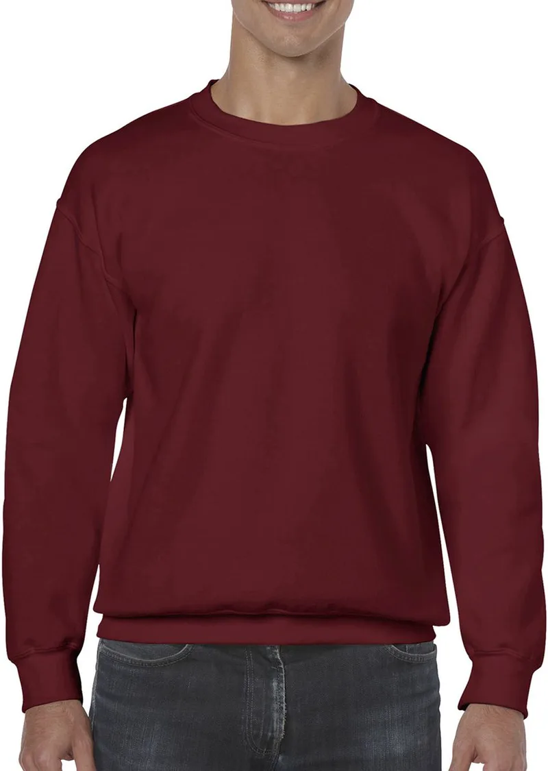 Φούτερ Crewneck 18000 Gildan Heavy Blend Garnet