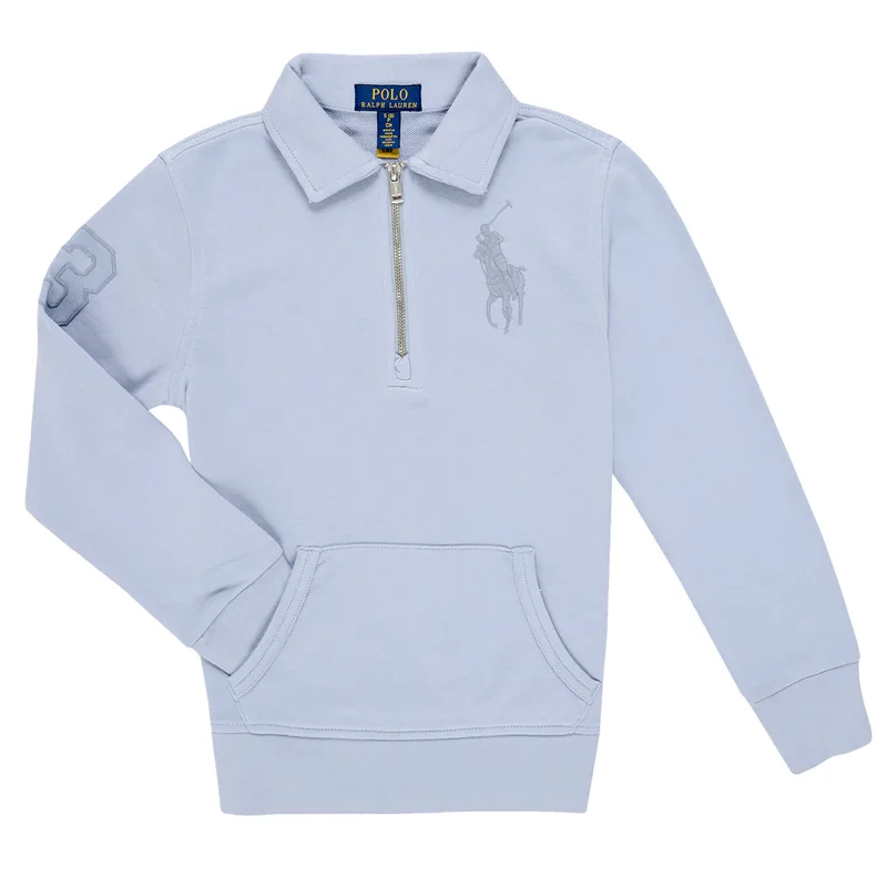 Αθλητικό T-shirt Polo Ralph Lauren KNIT-HALF ZIP-SWEATSHIRT