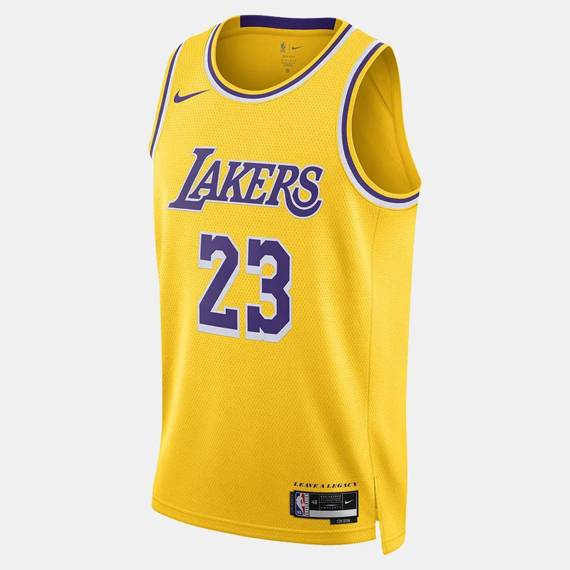 Nike NBA LeBron James Los Angeles Lakers Icon Edition Μπασκετική Φανέλα (9000151114_70071)