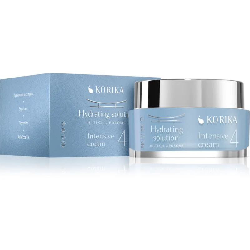 KORIKA HI-TECH LIPOSOME Hydrating solution Intensive cream εντατικά ενυδατική κρέμα 50 ml