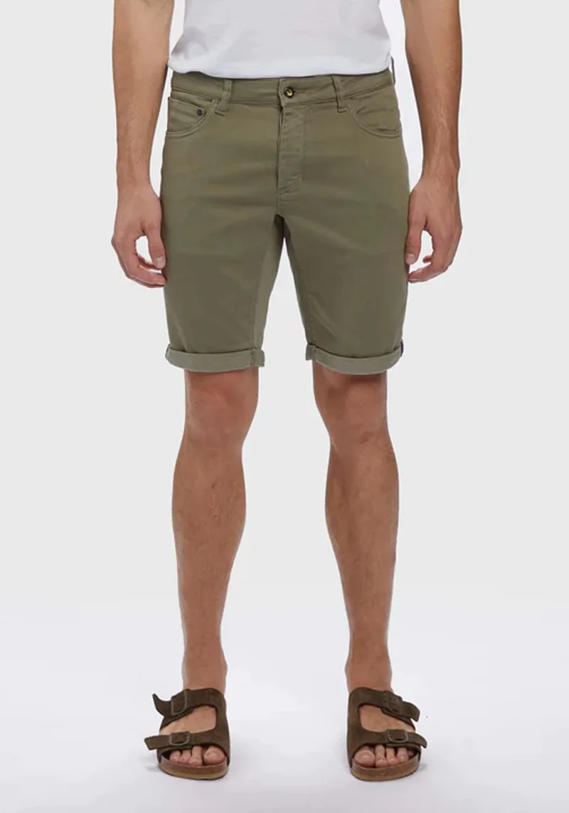 GABBA Jean Βερμούδα της σειράς K3995 SANZA - 10457 7001 Deep Lichen Green