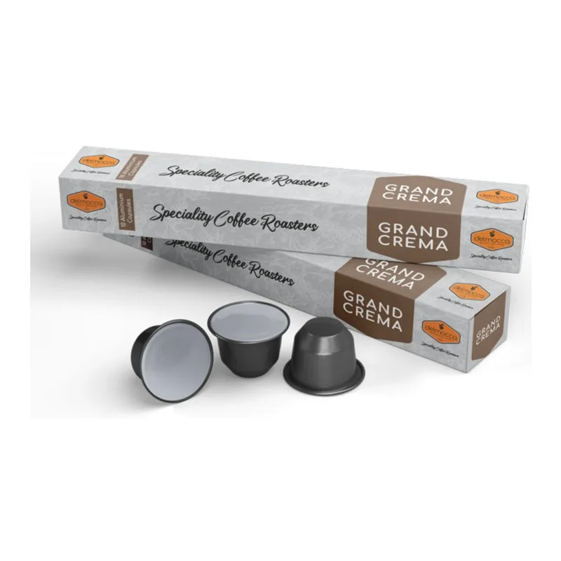 Delmocca Grand Crema Nespresso 10 κάψουλες αλουμινίου