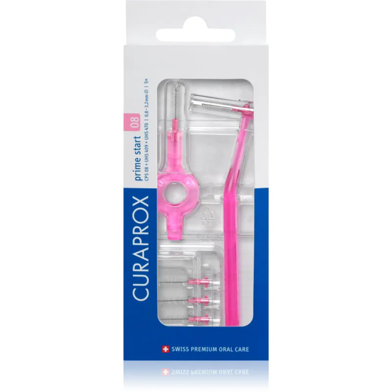 Curaprox Prime Start Σετ οδοντιατρικής φροντίδας CPS 08 0,8mm 1 τμχ