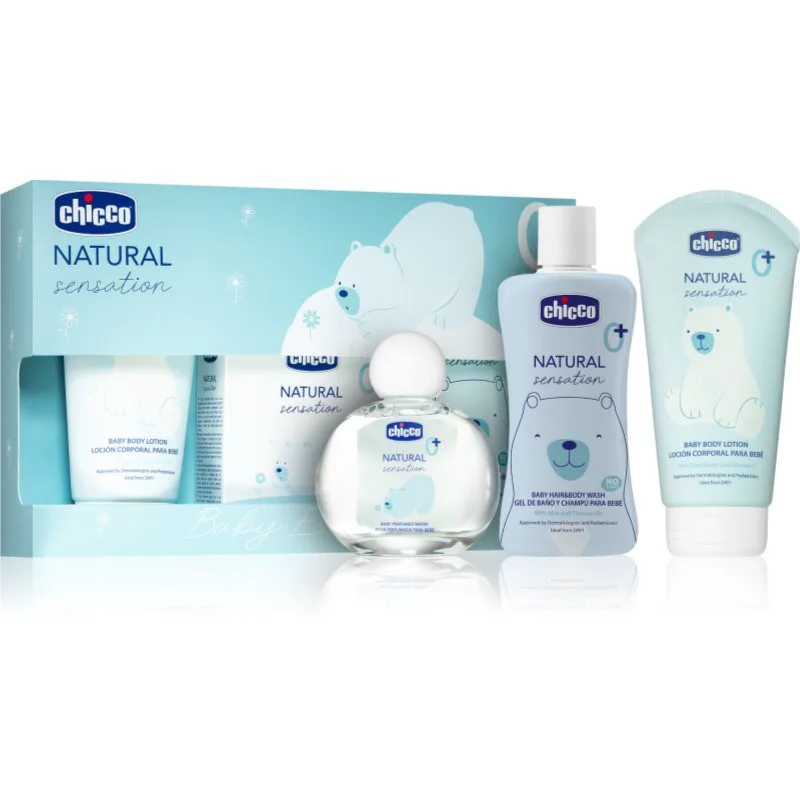 Chicco Natural Sensation Baby Essential σετ δώρου για παιδιά από τη γέννηση 0+