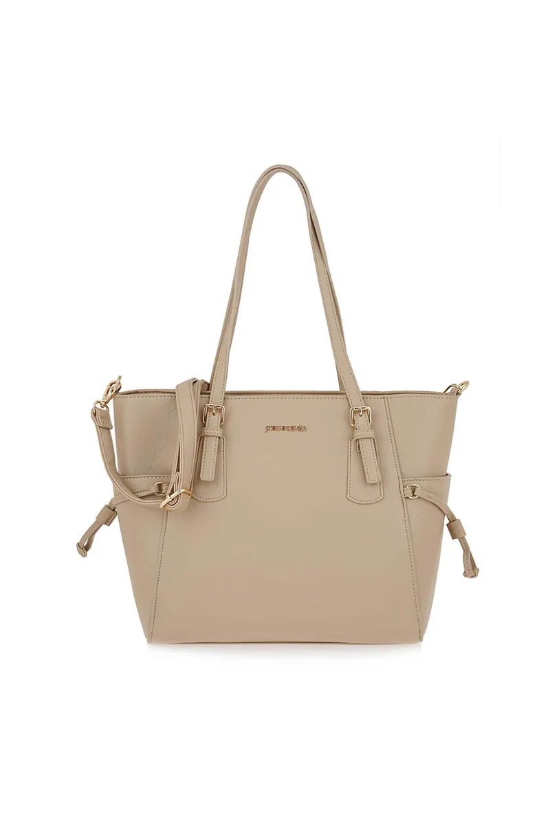 Pierre Cardin γυναικεία τσάντα tote μονόχρωμη - W69605909775 Nude