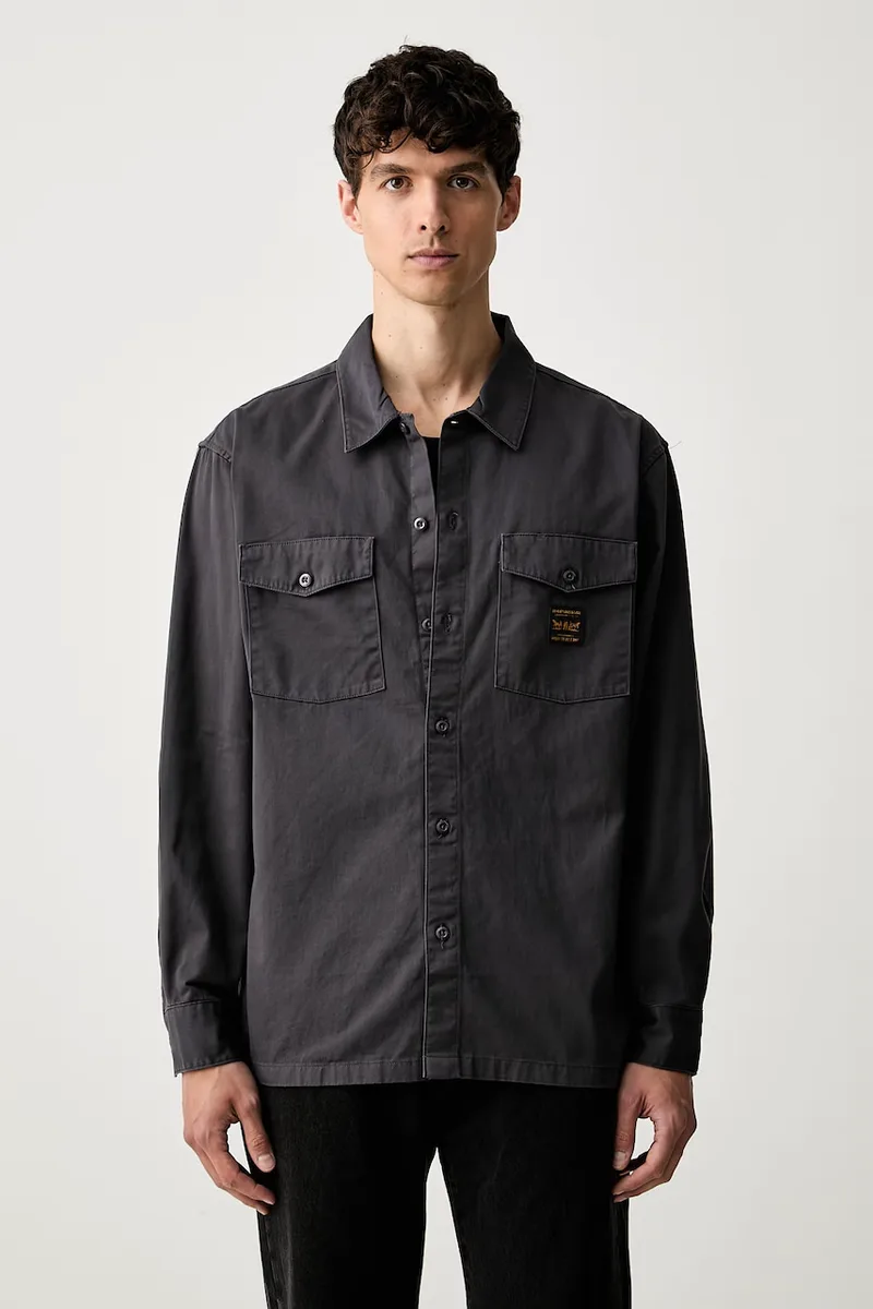 Levi's πουκάμισο ανδρικό βαμβακερό LS WORKER - WW x WORKWEAR
