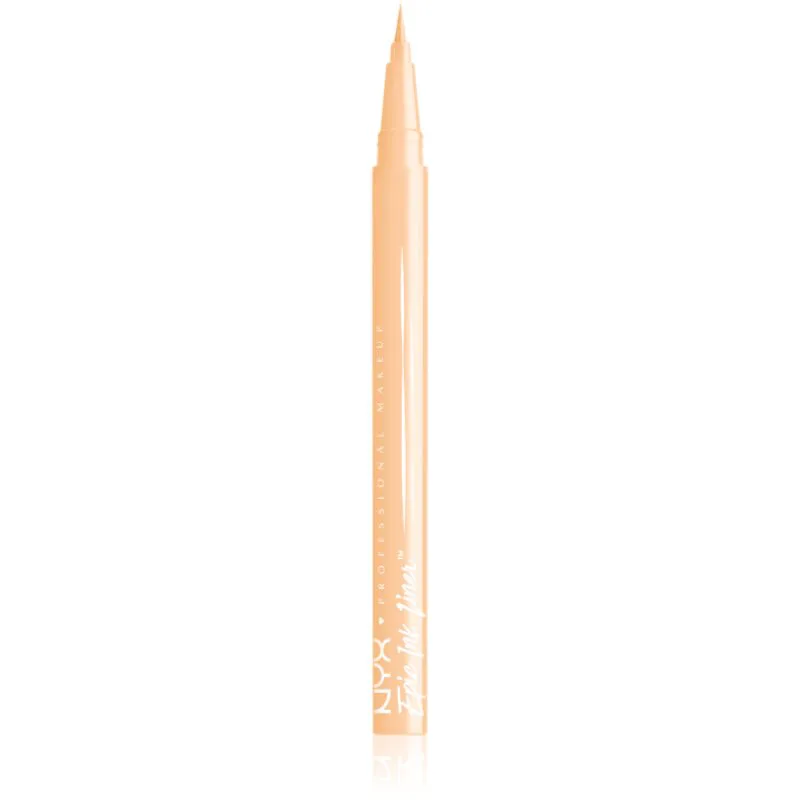 NYX Professional Makeup Epic Ink αδιάβροχο eyeliner ακριβείας απόχρωση Marshmallow 1 ml