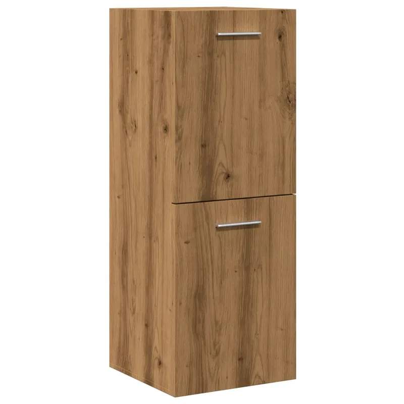 vidaXL Ντουλάπι Μπάνιου Κρεμαστό Παλ. Ξύλο 30x30x80 εκ. από Επ. Ξύλο