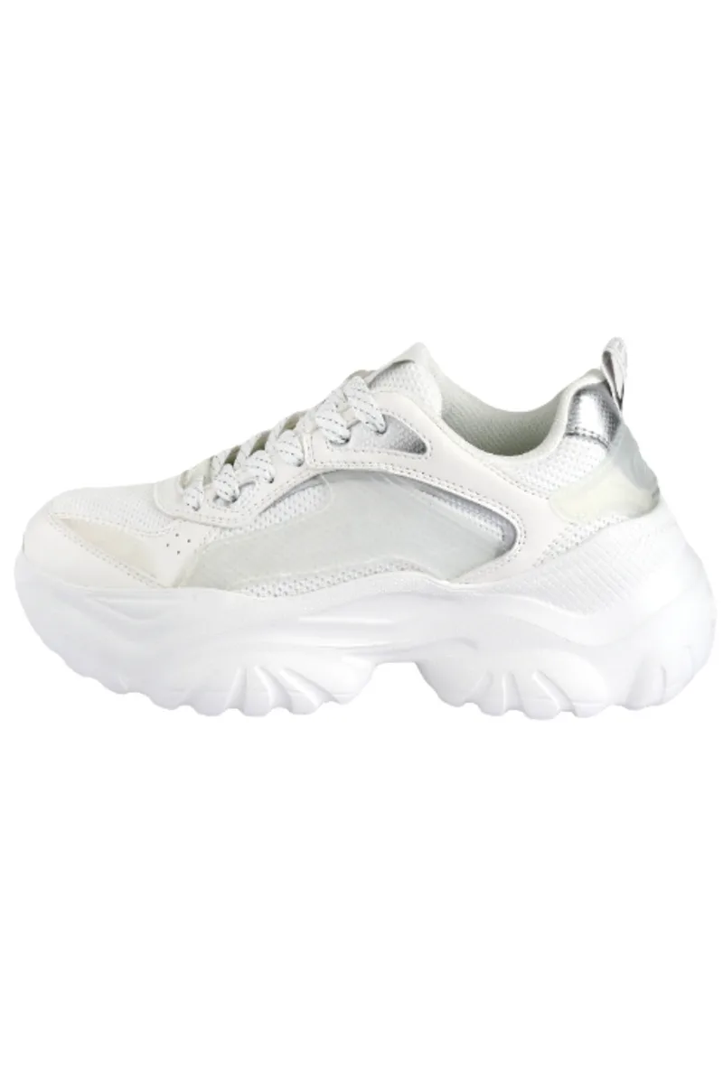 BUFFALO Bliss Mesh Γυναικεία Sneakers - Λευκά-1636587-WHITE